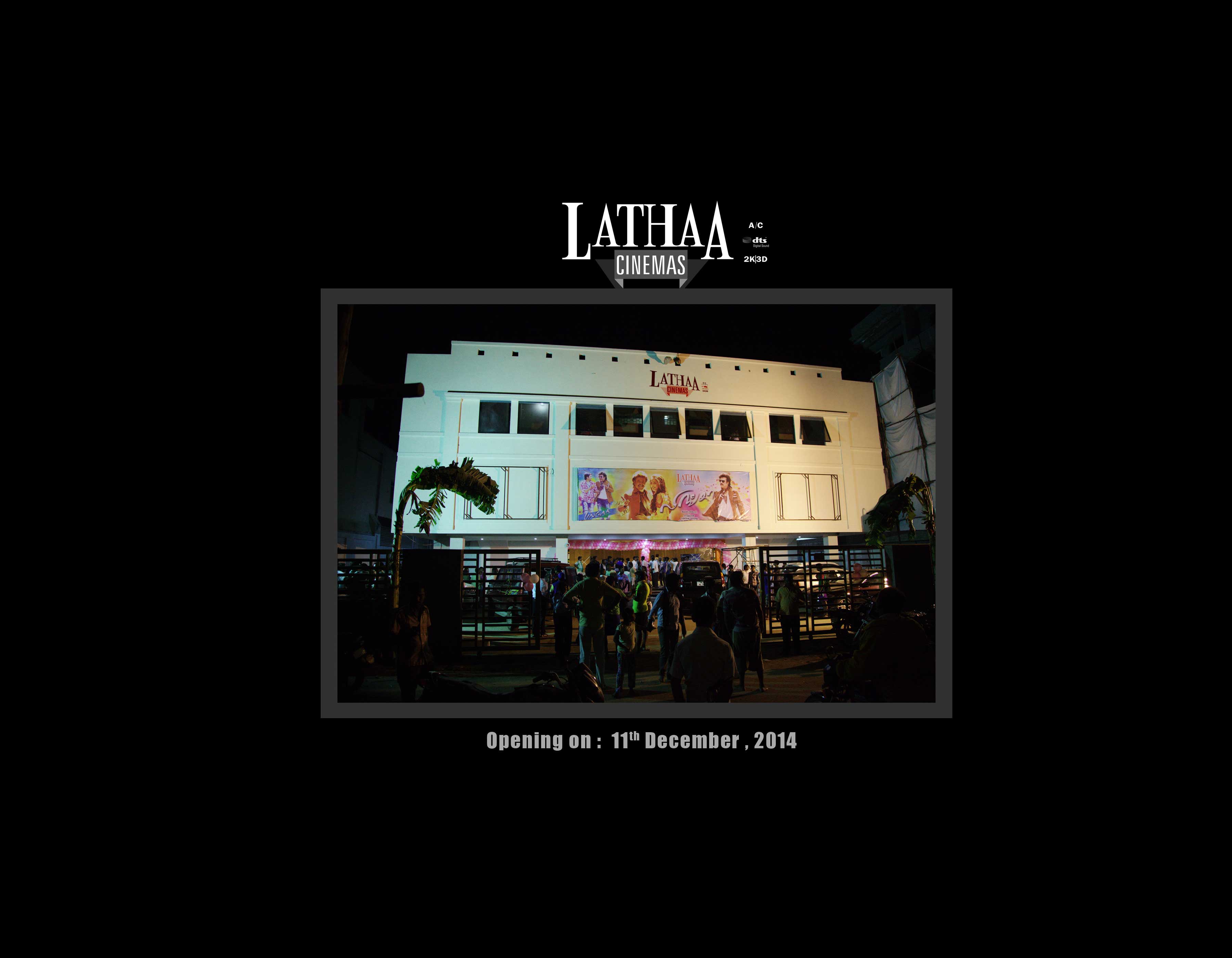 Lathaa Cinemas A/C Atmos 2K 3D Chengalpattu Tickets Online Booking
